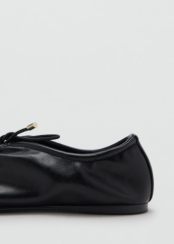 MANGO Ballet Flats in Black