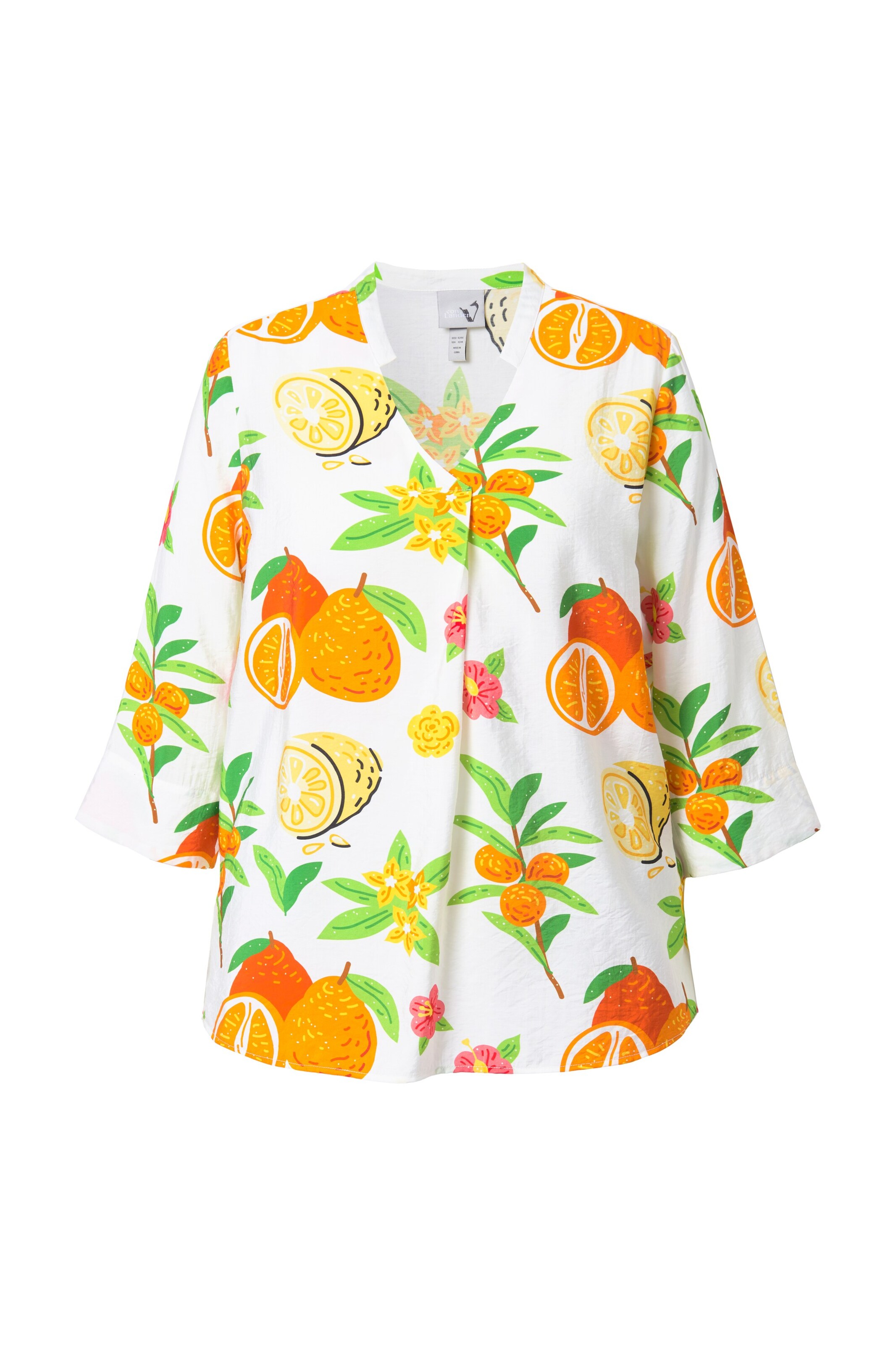 Ulla Popken Bluse in Weiß: Vorderseite