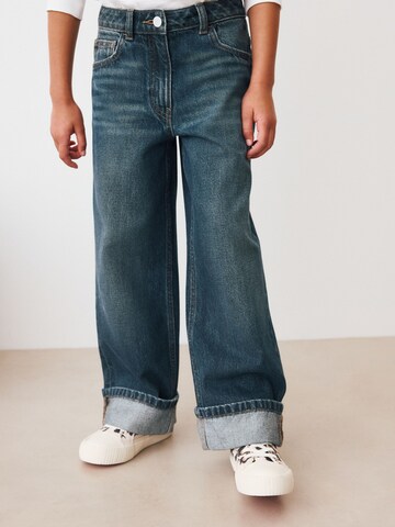 Next Wide Leg Jeans in Blau: Vorderseite
