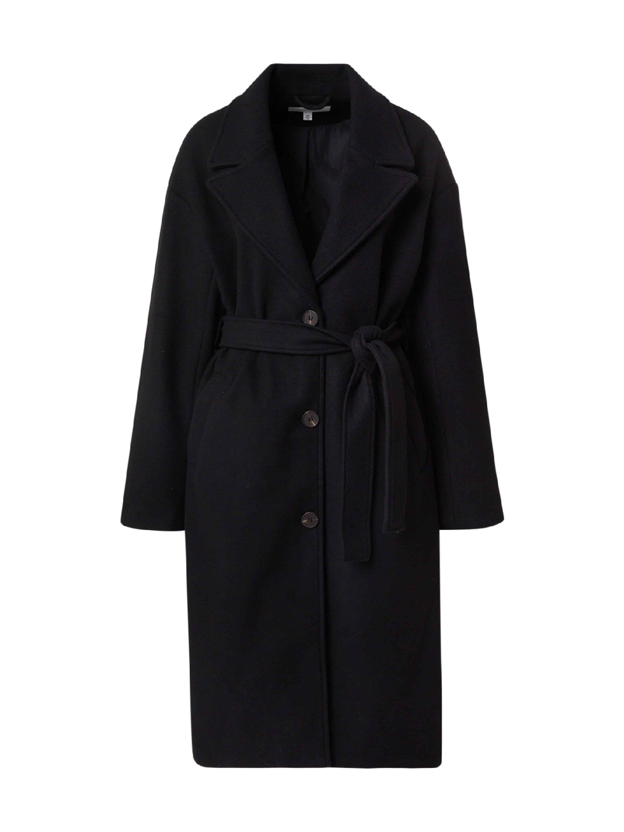 Cappotto di mezza stagione di VILA in nero: frontale