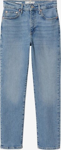 MANGO Slimfit Jeans 'claudia' in Blauw: voorkant