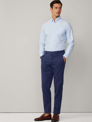 Hackett London Regular Fit Hemd in Blau