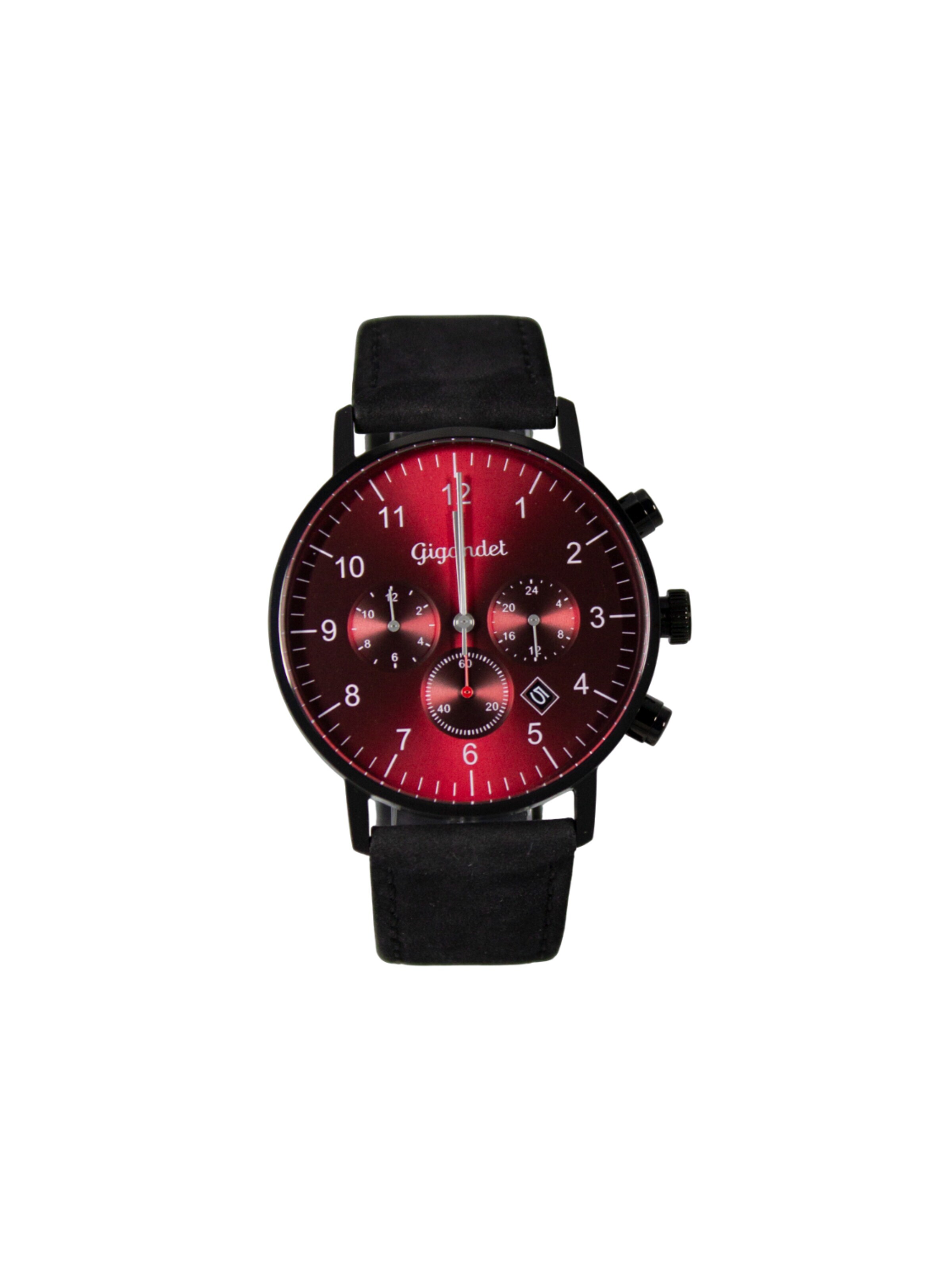 Montre à affichage analogique 'MINIMALISM II' Gigandet en rouge : devant
