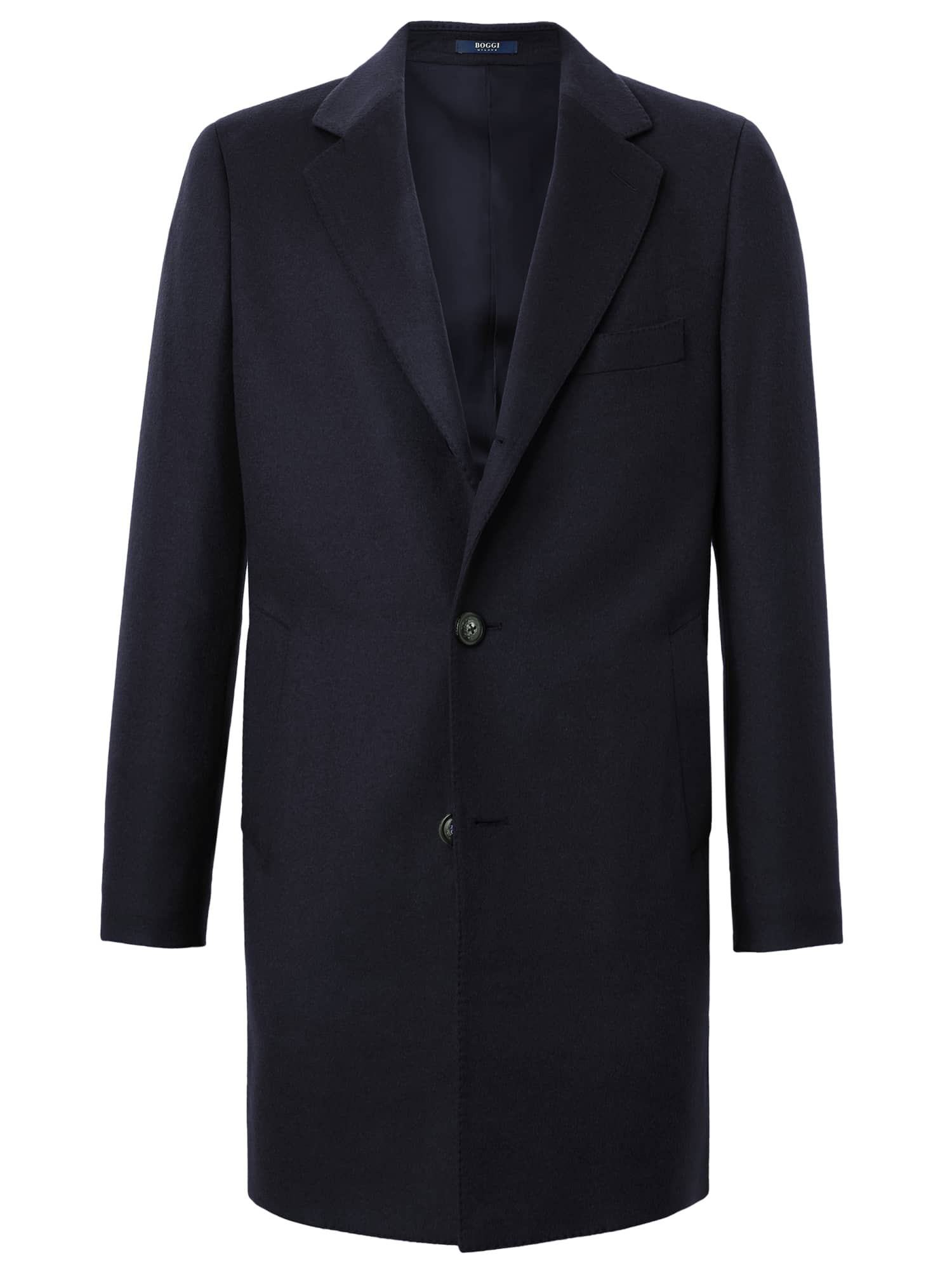 Boggi Milano Cappotto di mezza stagione in Navy 