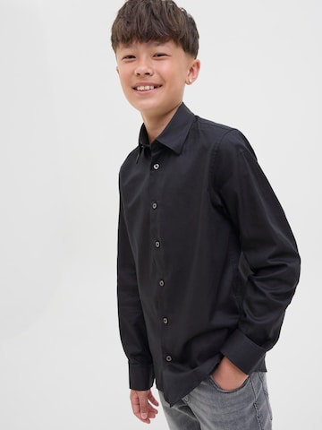 Coupe regular Chemise Jack & Jones Junior en noir