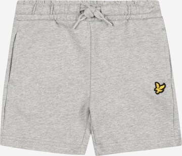 Regular Pantalon 'Classic' Lyle & Scott en gris : devant