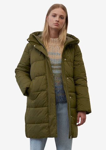 Marc O'Polo DENIM Winter Coat in Green: front