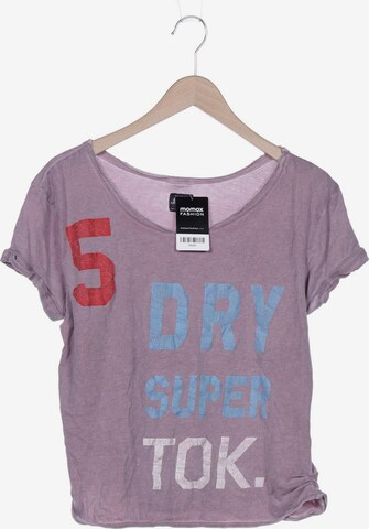 Superdry T-Shirt M in Pink: predná strana