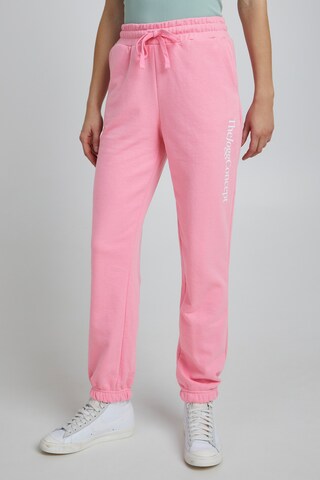 Effilé Pantalon The Jogg Concept en rose : devant