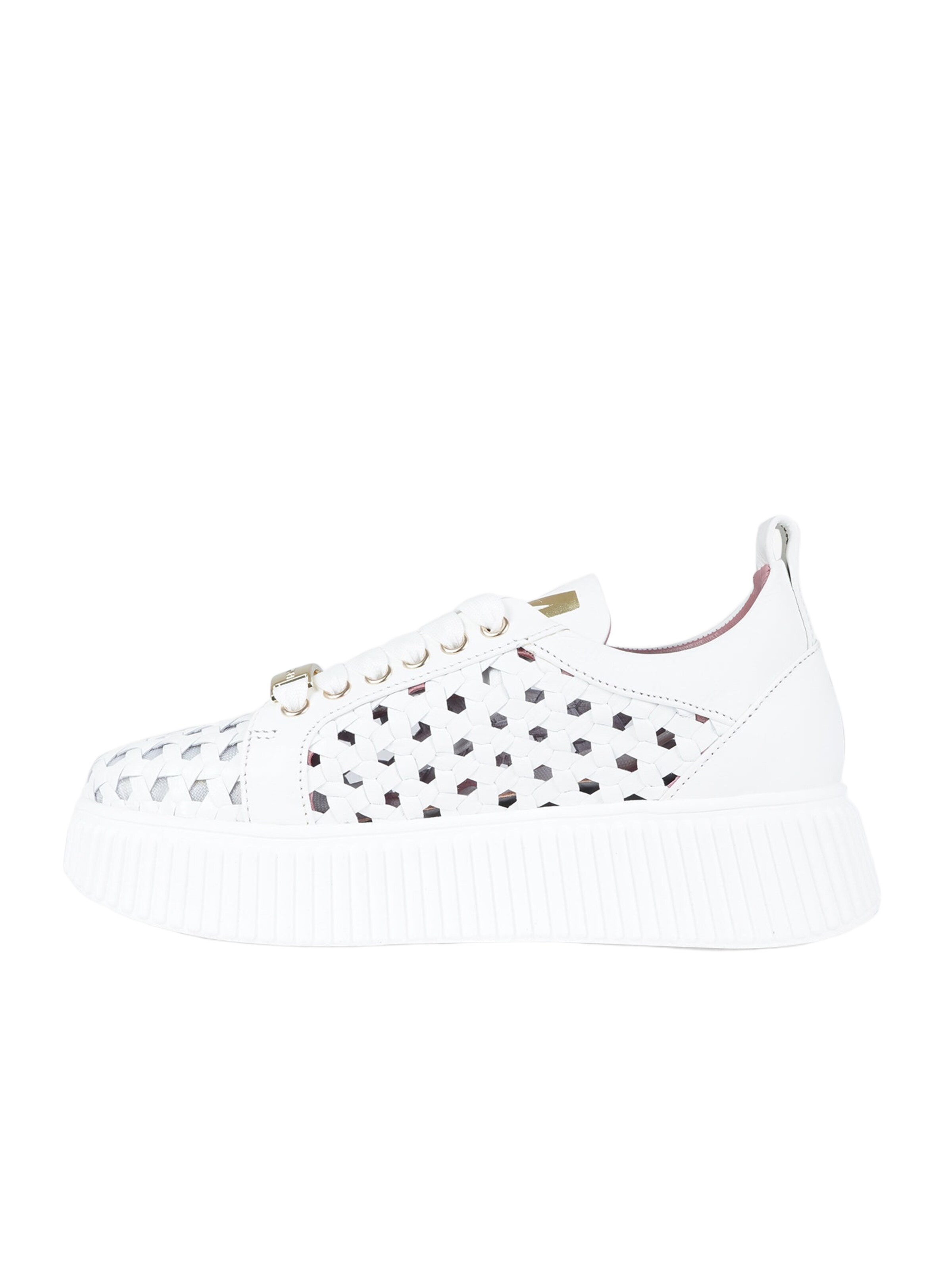 Lorenzo Mari Sneakers in Weiß: Vorderseite