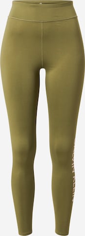 Calvin Klein Sport Skinny Pants in Green: front