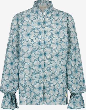 Fabienne Chapot Blouse in Blauw: voorkant