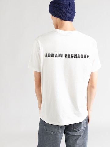 ARMANI EXCHANGE Tričko - Béžová: predná strana