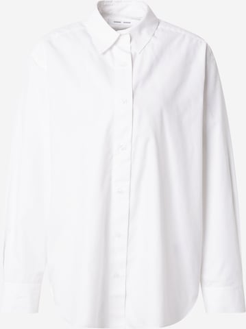 Samsøe Samsøe Pusero 'Salovar' värissä valkoinen: etupuoli