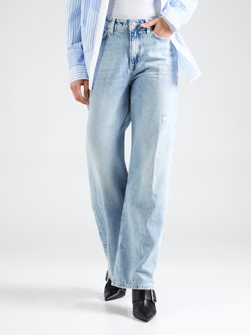 DRYKORN Wide leg Jeans 'MEDLEY' in Blauw: voorkant