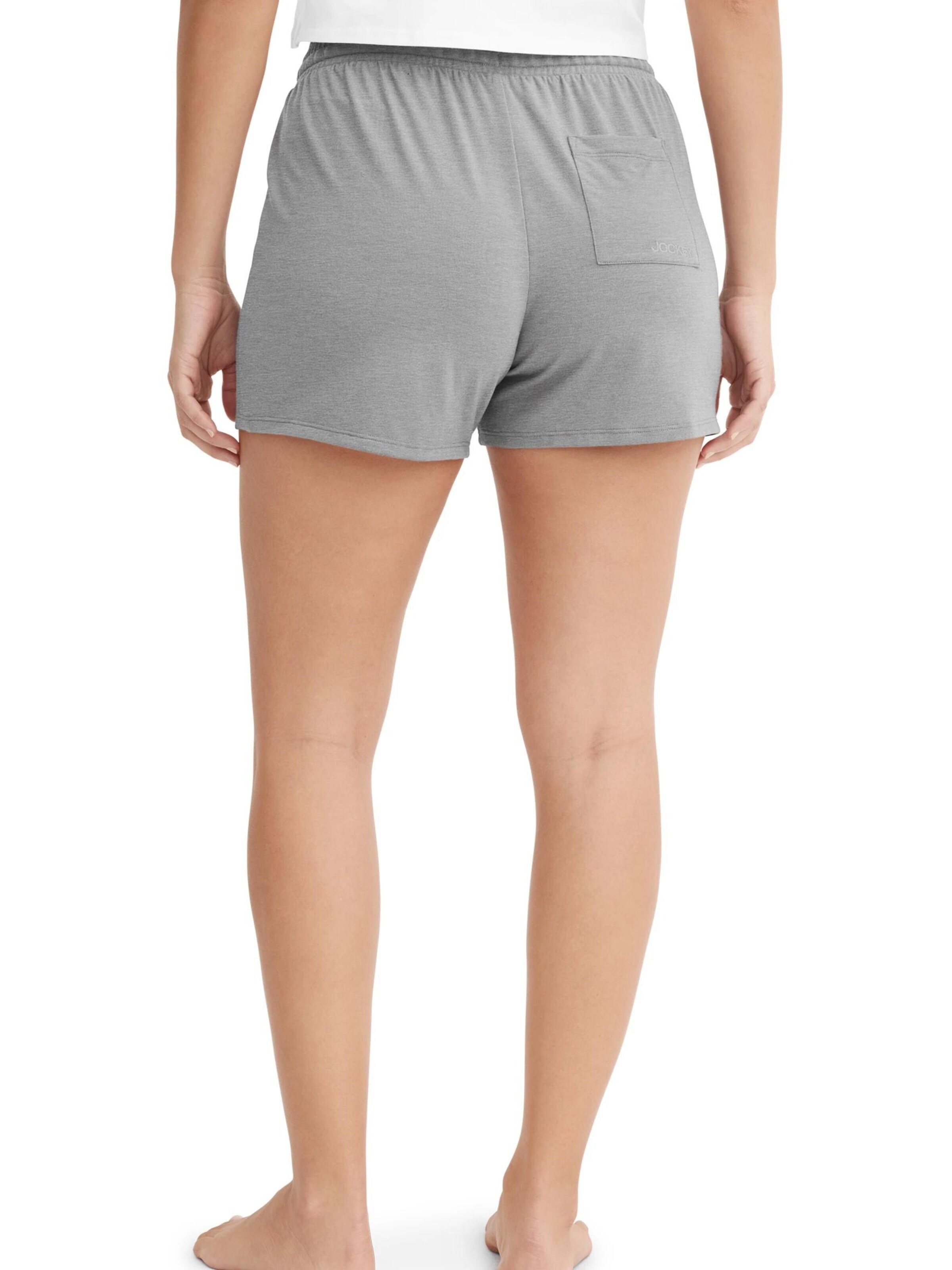 JOCKEY Loose fit Pants 'Soft Touch Luxe Short' in Grey