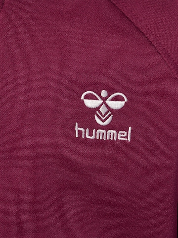 Hummel Athletic Zip-Up Hoodie in Purple