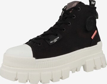 Bottines à lacets 'Revolt Hi Tx' Palladium en noir : devant