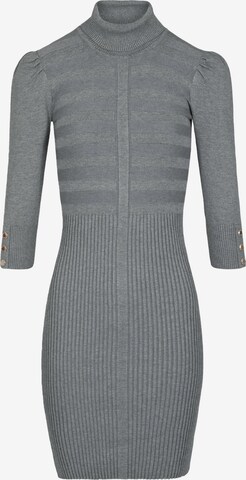 Morgan Knitted dress in Grey: front