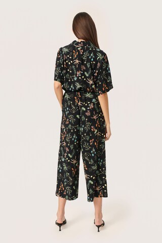 SOAKED IN LUXURY Jumpsuit 'Indre' i sort