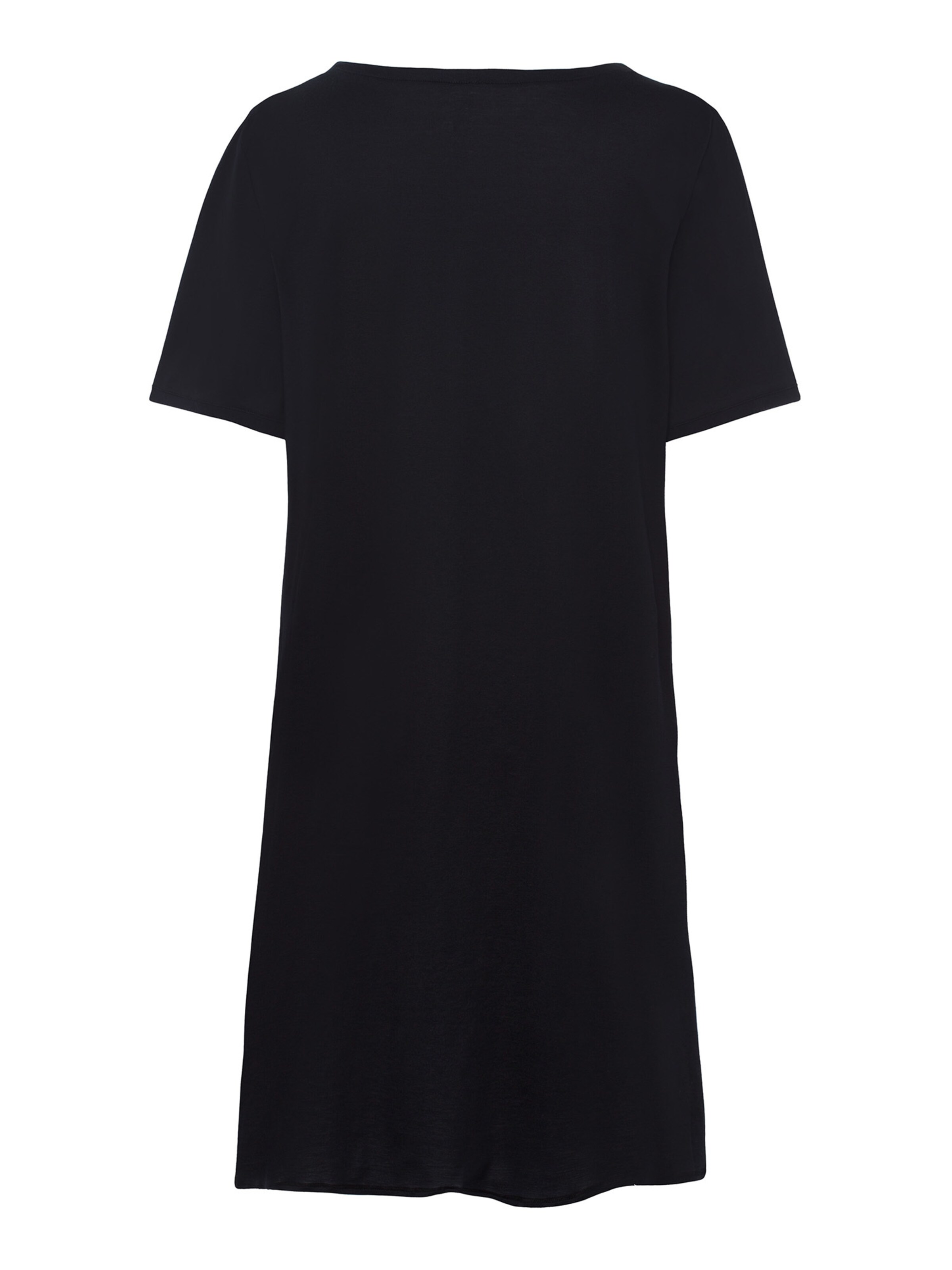 Hanro - Camisola de pijama ' Cotton Deluxe  ' em preto