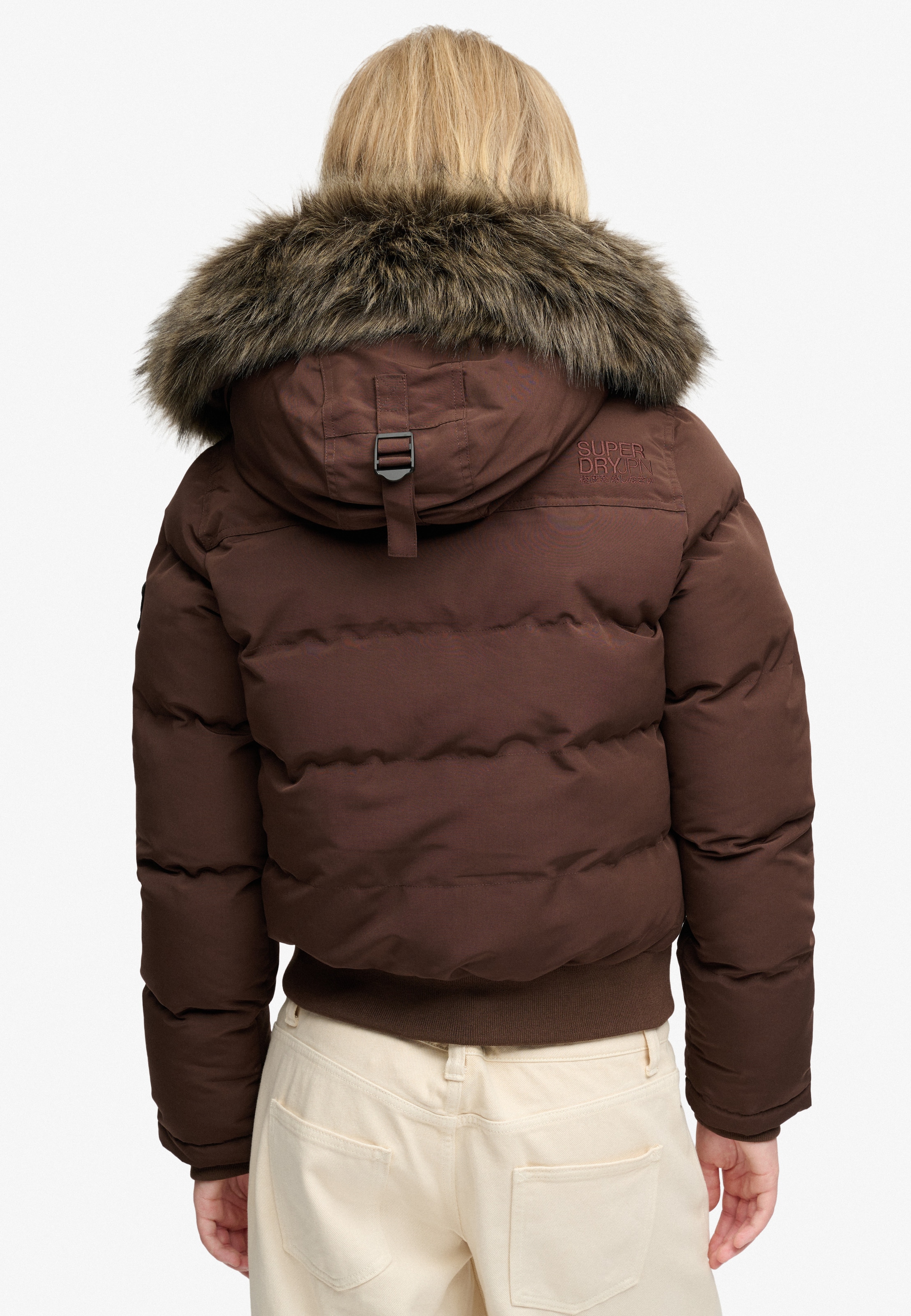 Superdry & Co Winter Jacket 'Everest' in Brown
