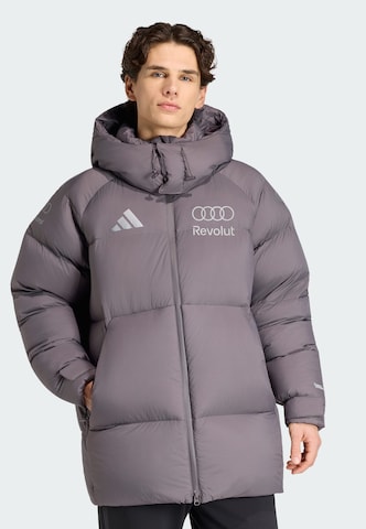 ADIDAS PERFORMANCE - Chaqueta deportiva 'Audi Revolut F1 Team Engineers & Marketing' en gris: frente
