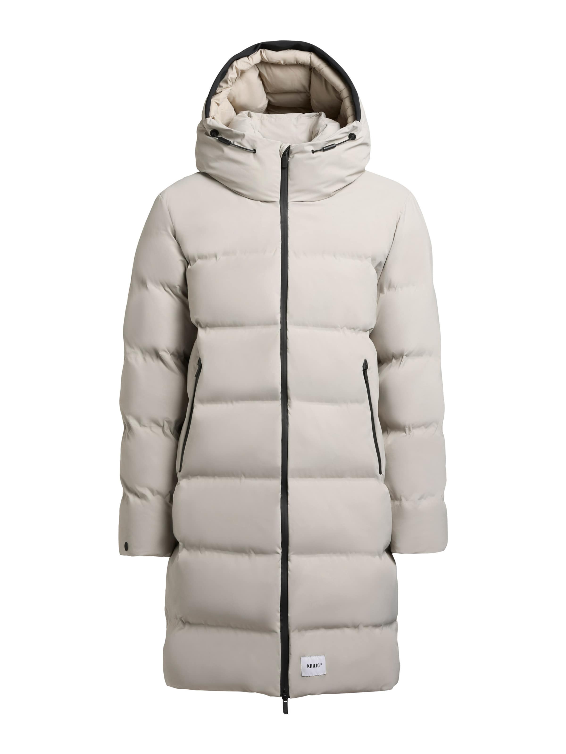 khujo Зимнее пальто 'CAIUS' в Серый: спереди