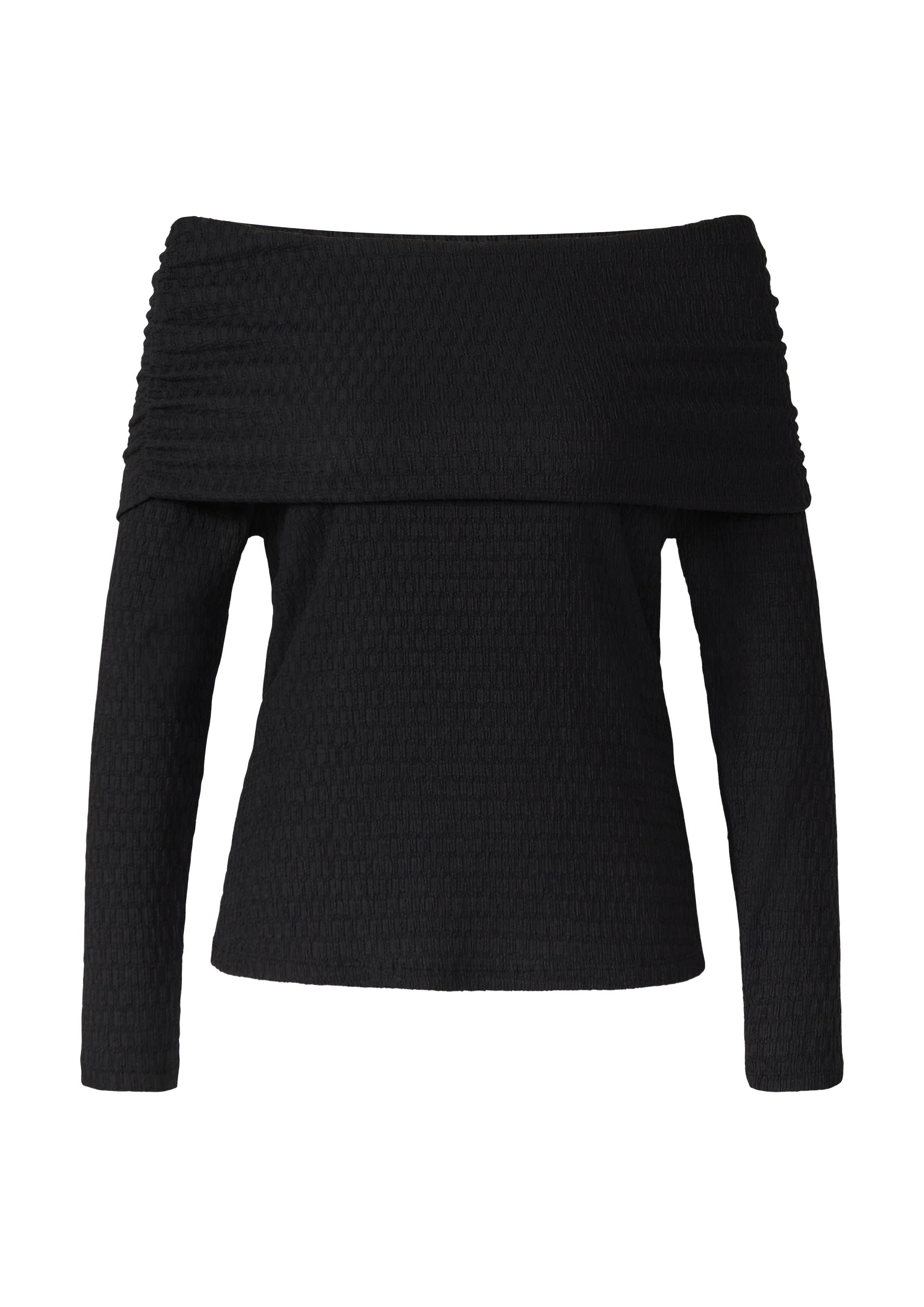 T-shirt s.Oliver BLACK LABEL en noir : devant