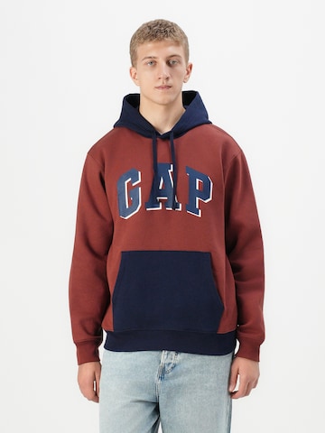 Sweat-shirt 'HERITAGE' GAP en marron : devant