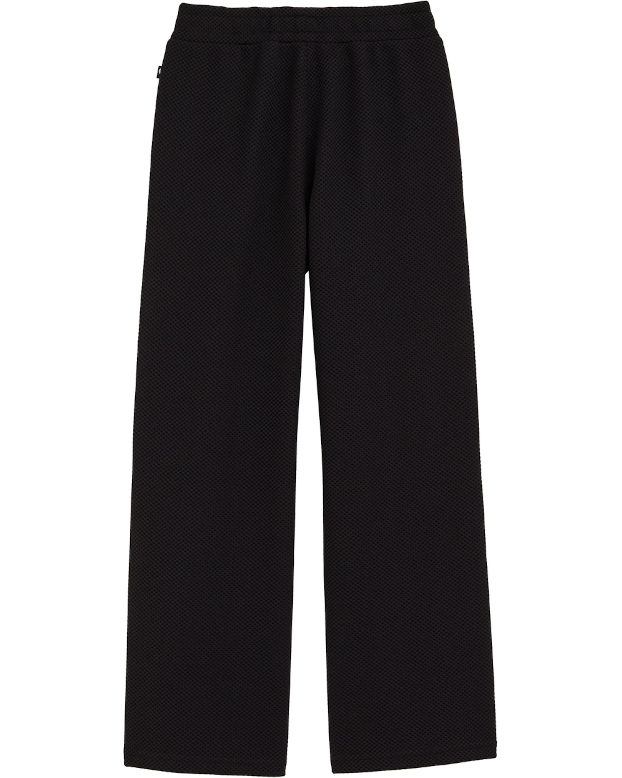 WE Fashion Wide Leg Housut värissä musta