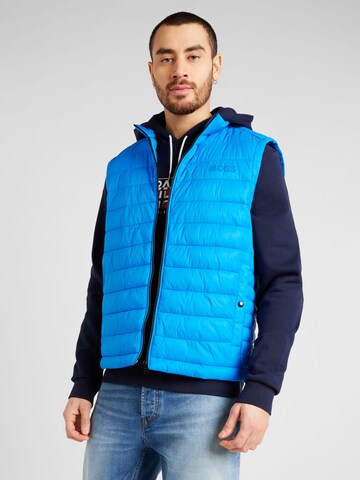 BOSS Vest 'Calano' in Blue: front