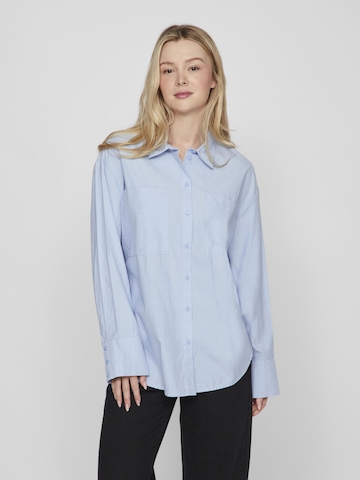 VILA - Blusa en azul: frente