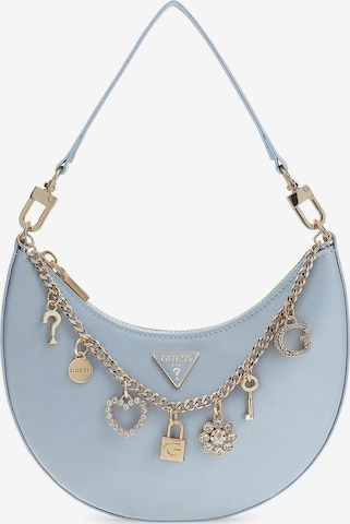 GUESS Shoulder Bag 'Tasmin' in Blue: front