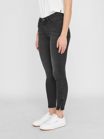 Noisy may Skinny Jeans 'Kimmy' in Grijs