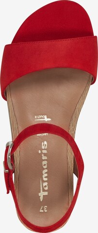 Sandales TAMARIS en rouge