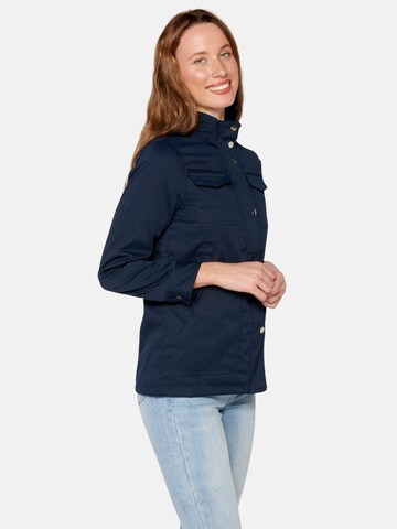 KOROSHI Between-Season Jacket in Blue