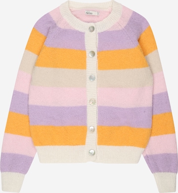 Little Pieces Knit Cardigan 'Gymma' in Pink: front