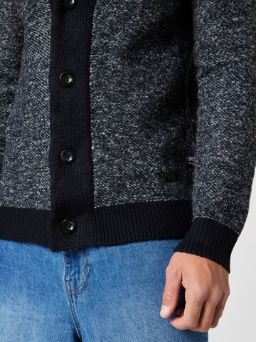 TOM TAILOR DENIM Knit Cardigan in Black