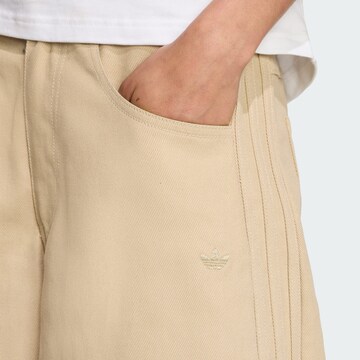 ADIDAS ORIGINALS Wide leg Jeans 'Firebird Utility' in Beige