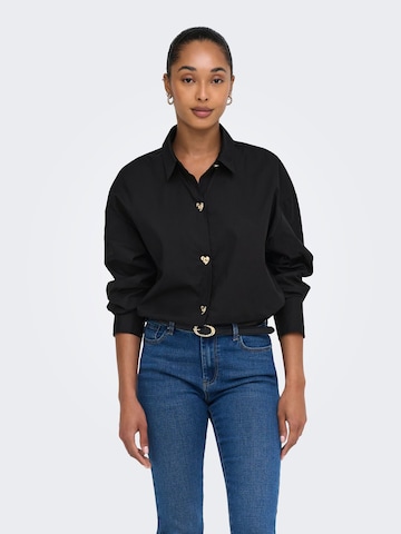 Camicia da donna 'ONLKiri' di ONLY in nero: frontale