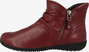 JOSEF SEIBEL Ankle Boots 'Naly' in Red