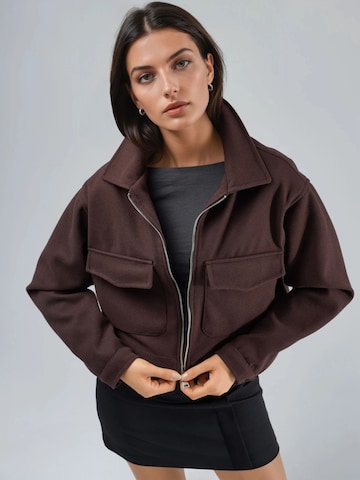 Busem Between-season jacket in Brown