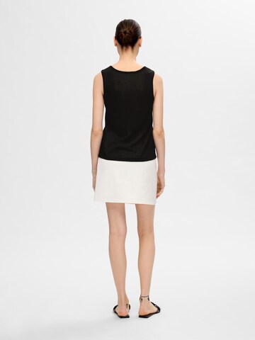 SELECTED FEMME Gebreide top 'SLFMoon' in Zwart