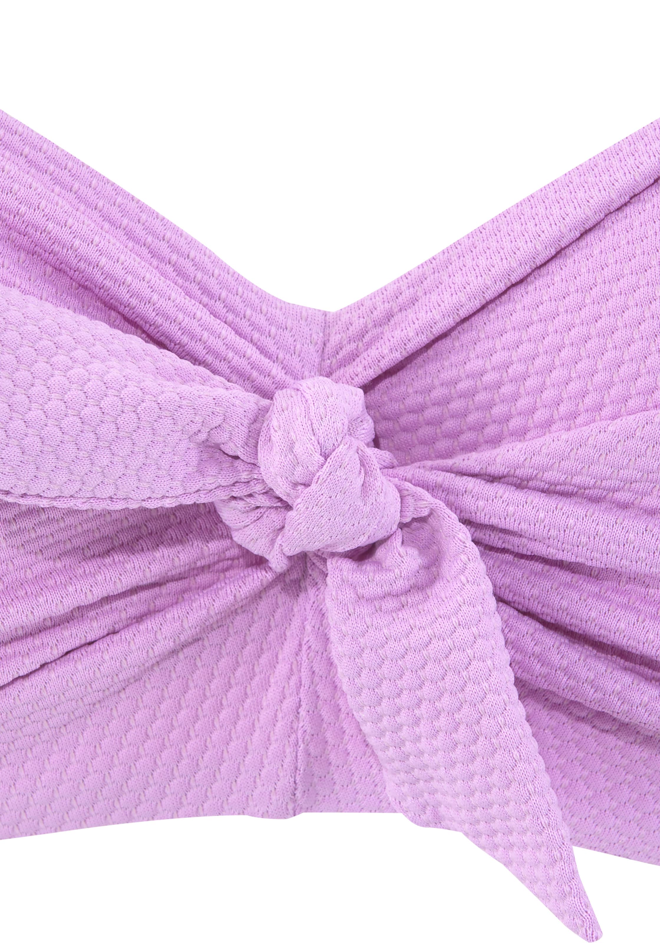 LASCANA Balkonetové Bikinový top - Fialová