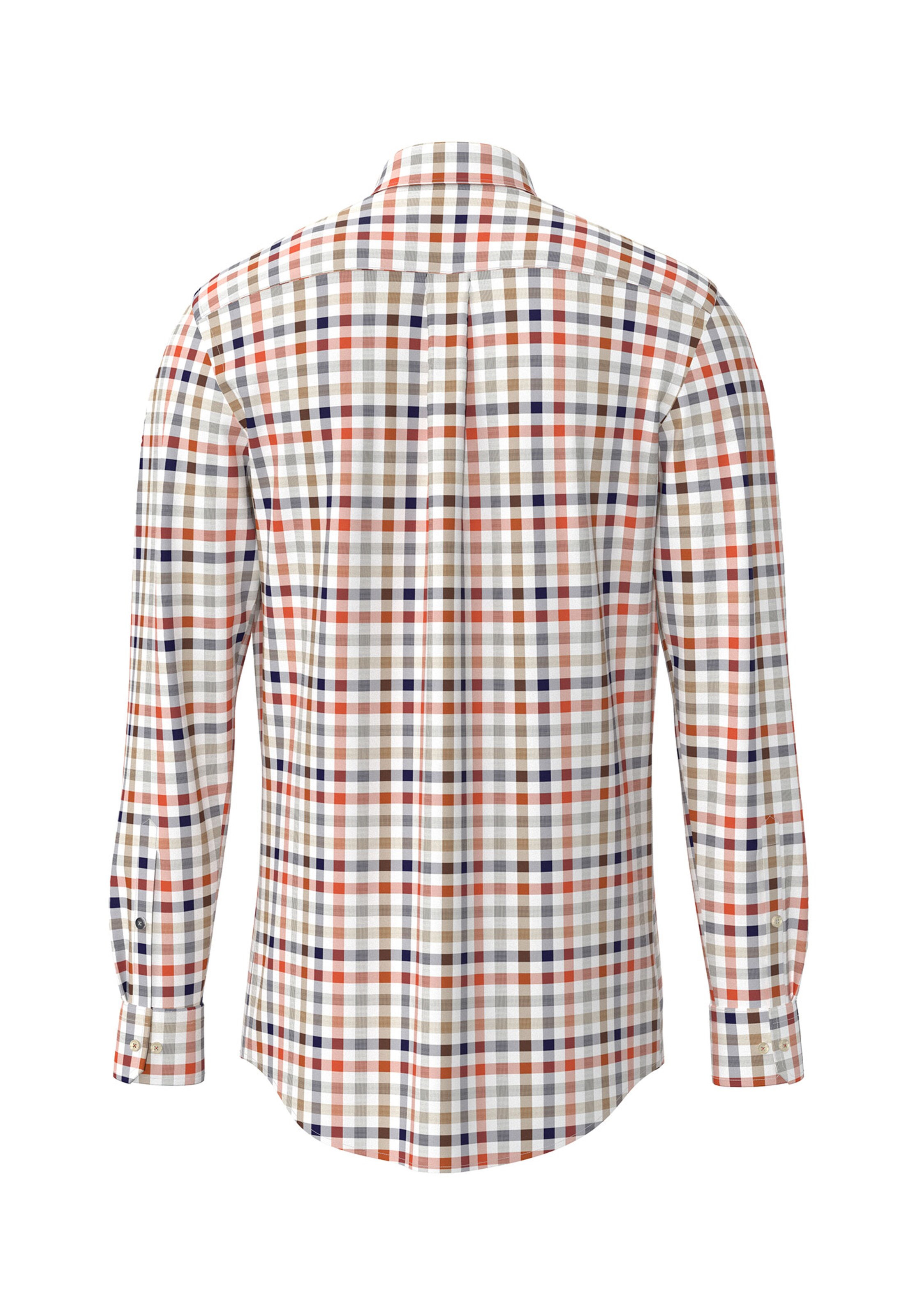 FYNCH-HATTON Regular fit Button Up Shirt 'Classic' in Red