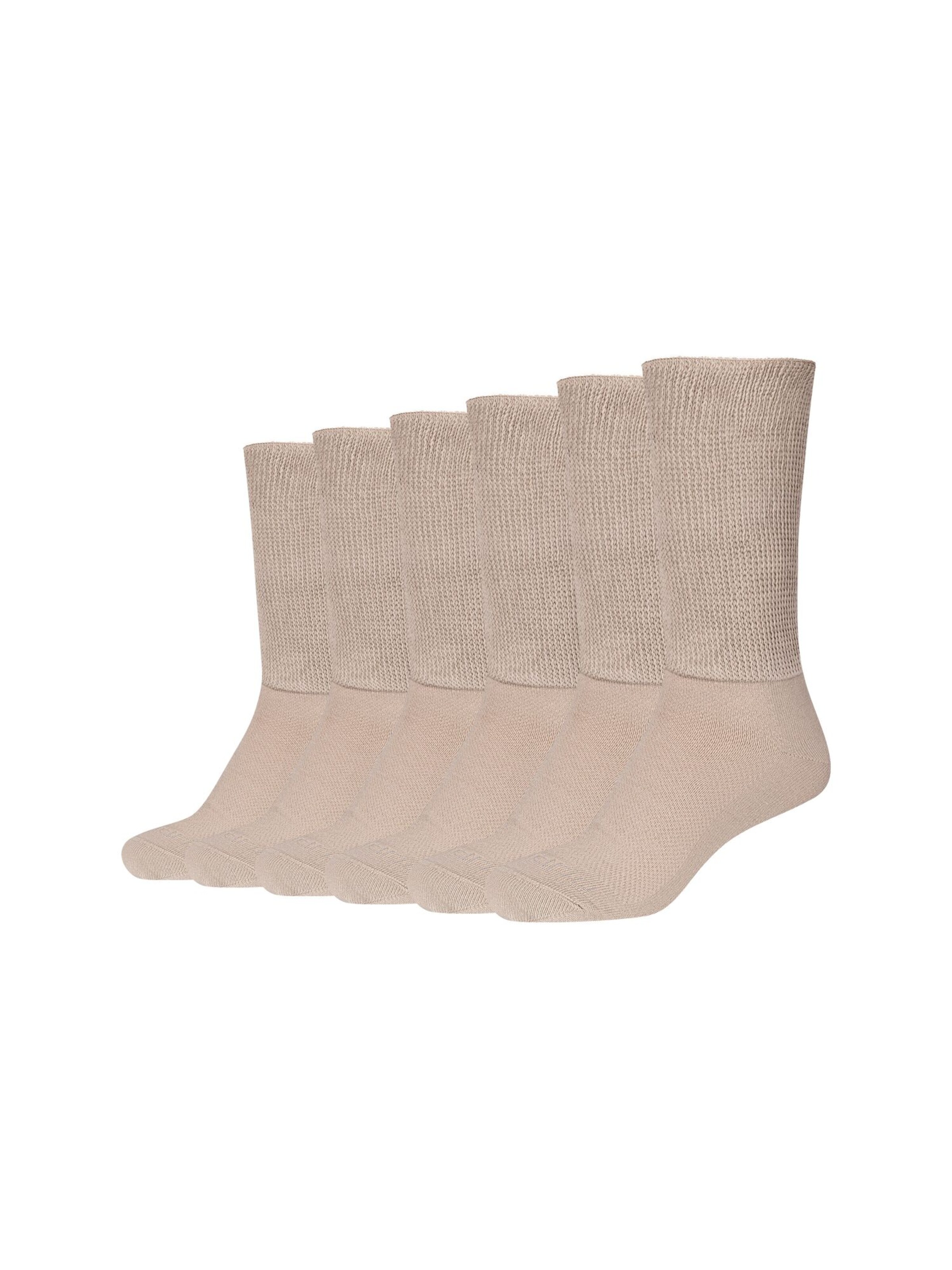 Chaussettes camano en beige : devant