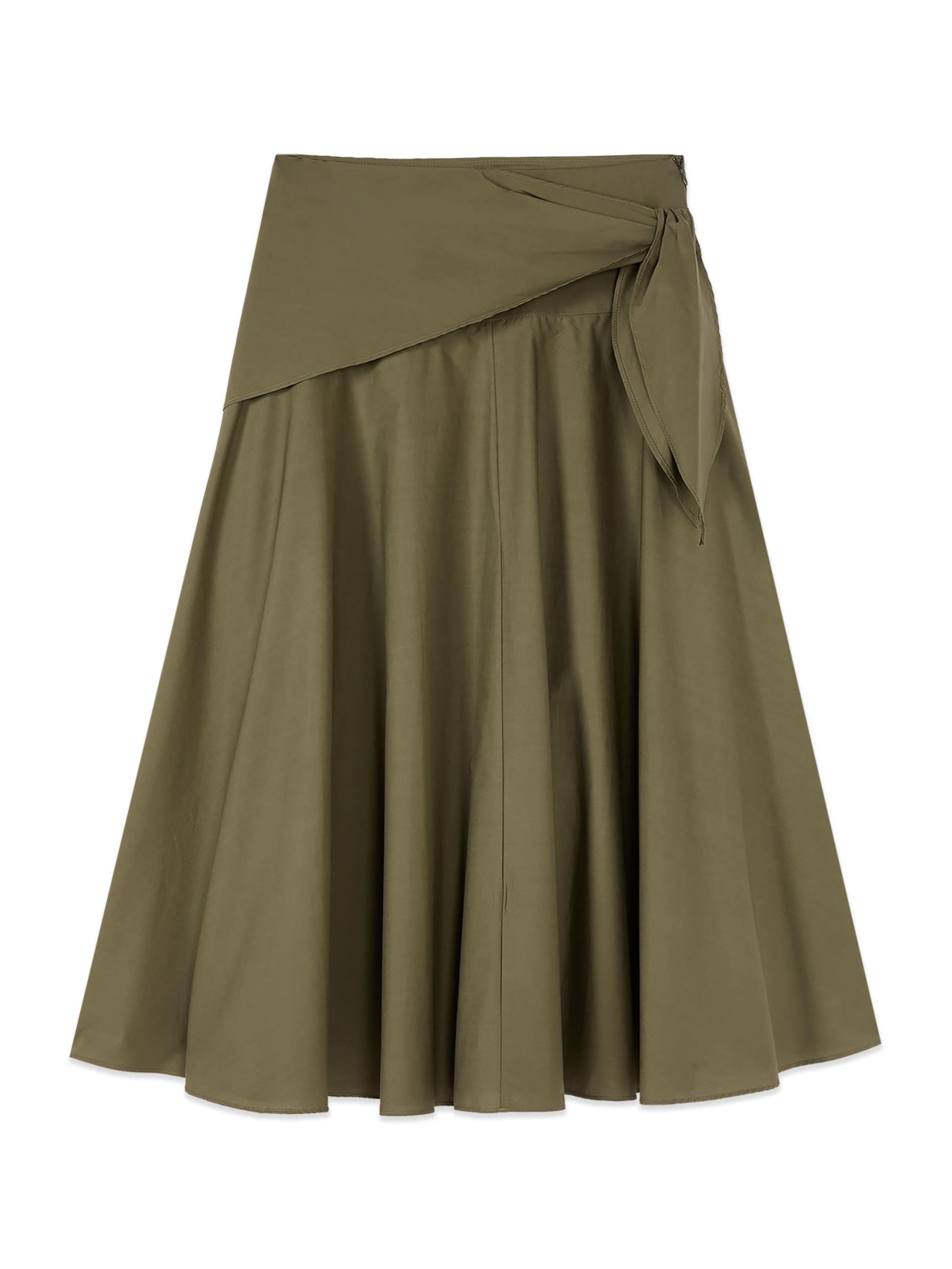 oltre - Falda en verde: frente