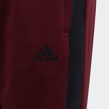 ADIDAS SPORTSWEAR Regular Sporthose 'Tiro' in Rot