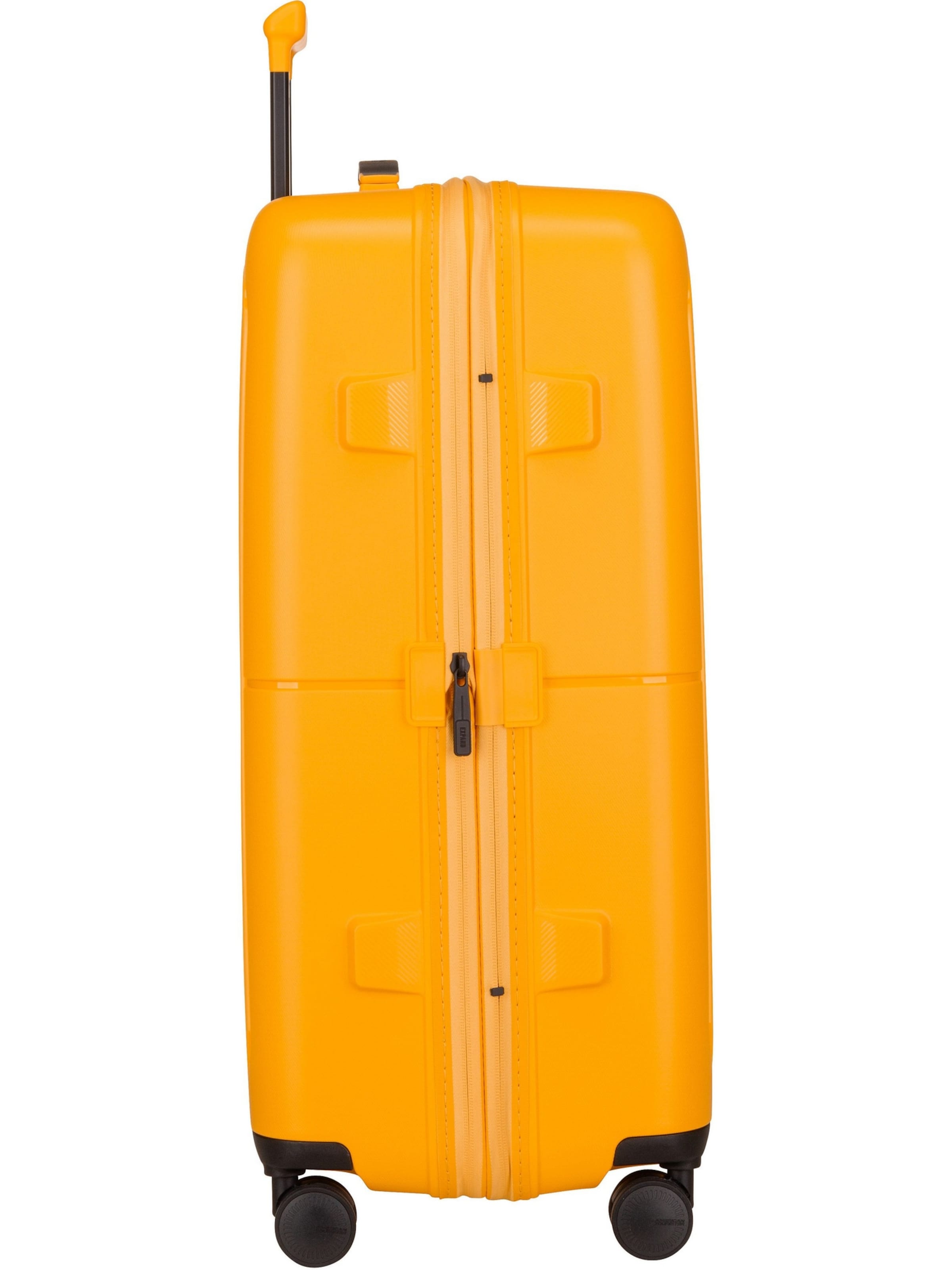 American Tourister Trolley 'Dashpop Spinner 67 EXP' in Gelb
